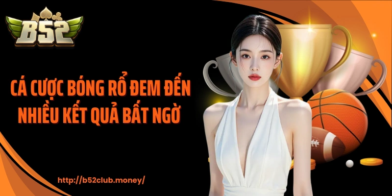 Cá cược bóng rổ đem đến nhiều kết quả bất ngờ 